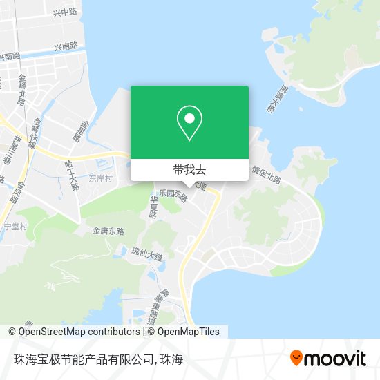 珠海宝极节能产品有限公司地图