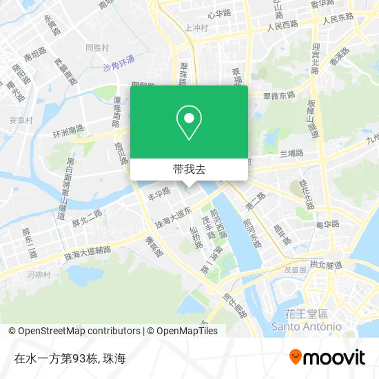 在水一方第93栋地图