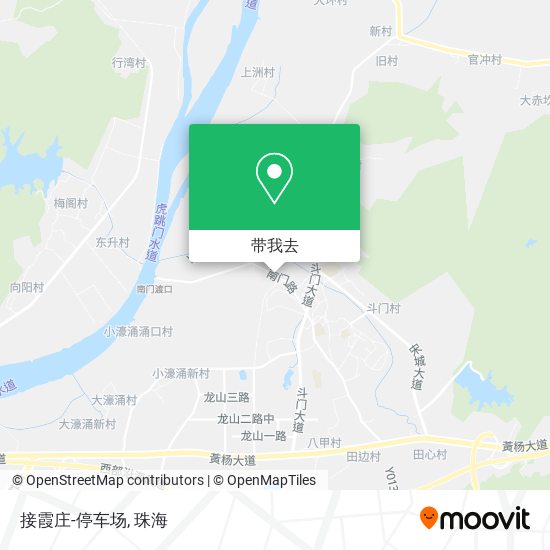 接霞庄-停车场地图