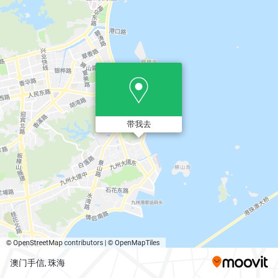 澳门手信地图