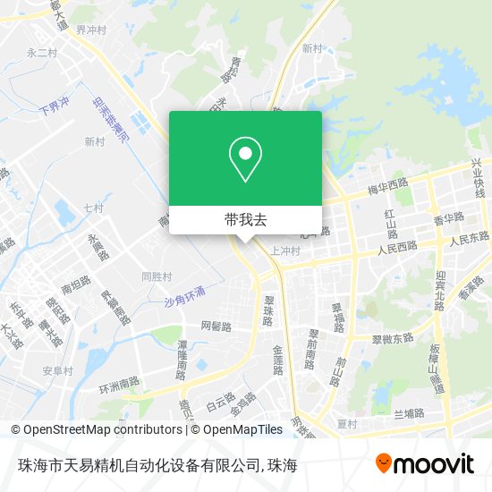 珠海市天易精机自动化设备有限公司地图