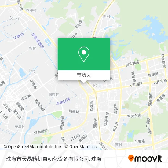 珠海市天易精机自动化设备有限公司地图