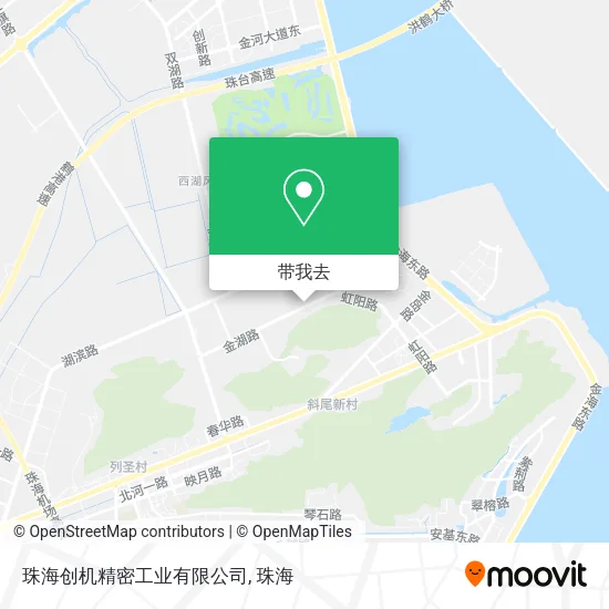 珠海创机精密工业有限公司地图