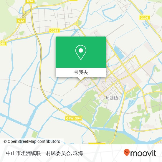 中山市坦洲镇联一村民委员会地图