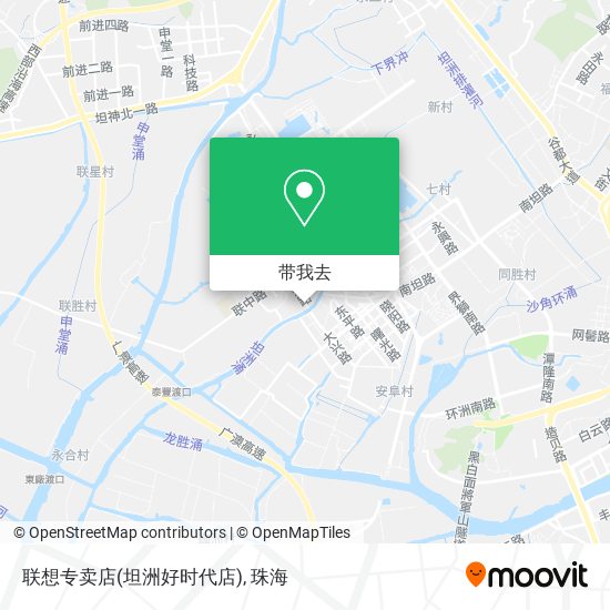 联想专卖店(坦洲好时代店)地图