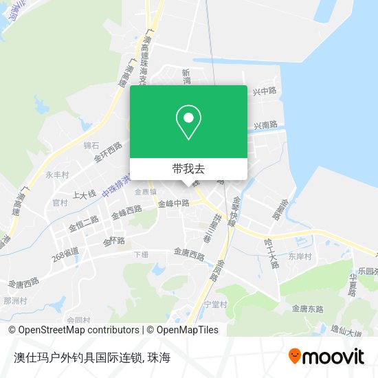 澳仕玛户外钓具国际连锁地图