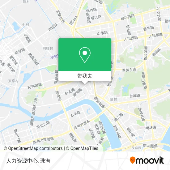 人力资源中心地图