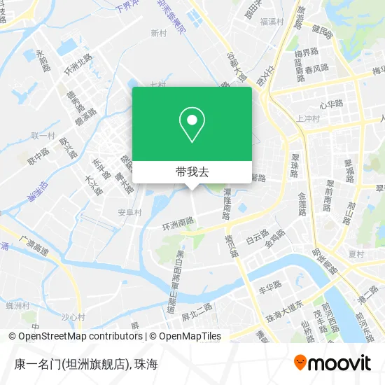 康一名门(坦洲旗舰店)地图
