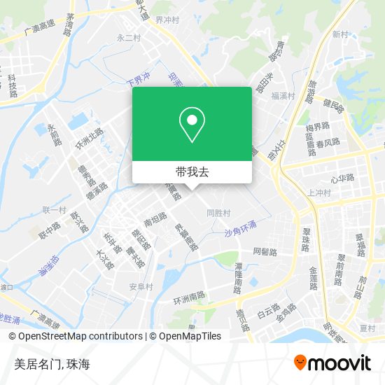 美居名门地图