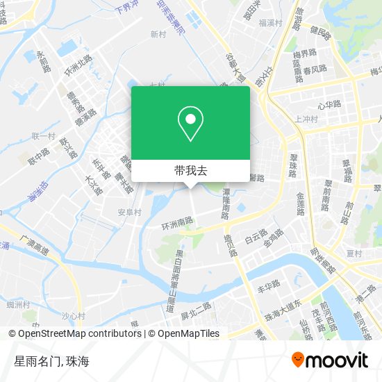 星雨名门地图
