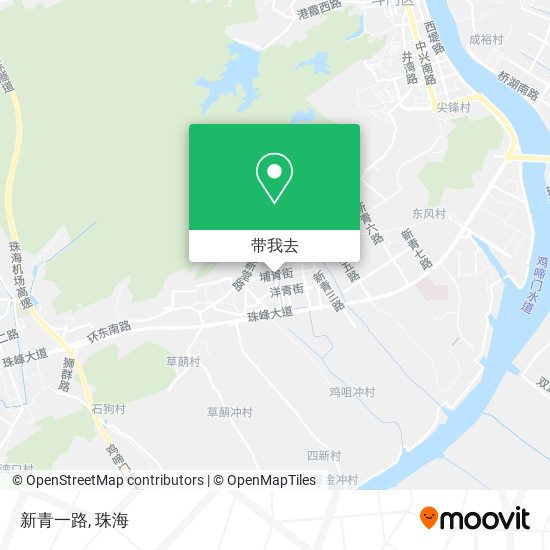 新青一路地图