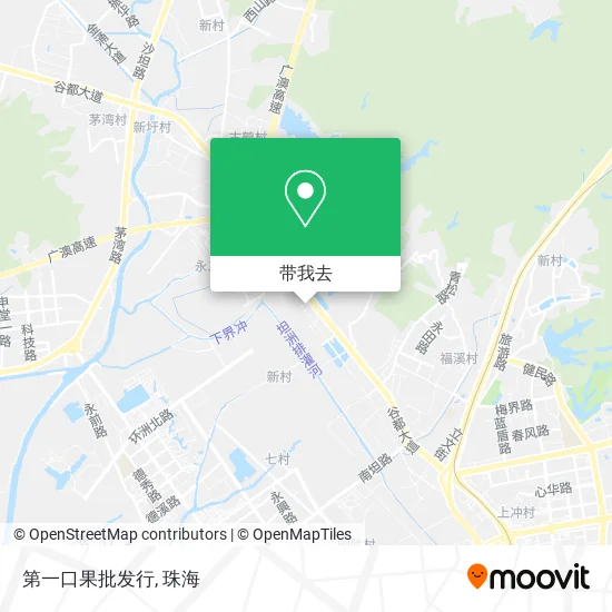 第一口果批发行地图