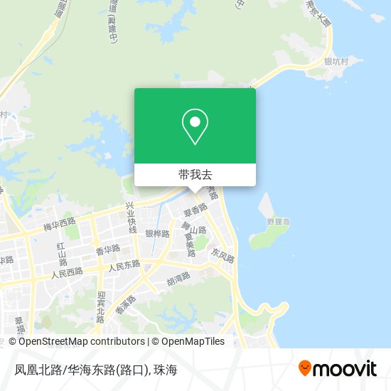 凤凰北路/华海东路(路口)地图