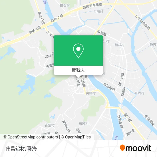 伟昌铝材地图