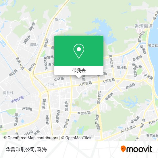 华昌印刷公司地图