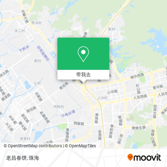 老昌春饼地图