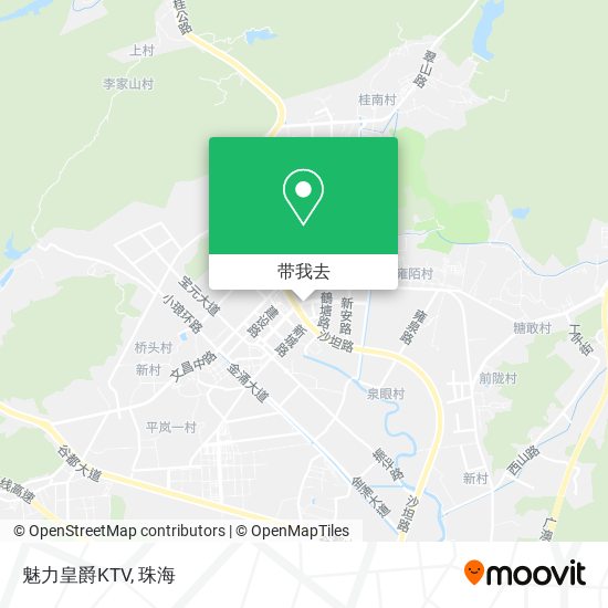 魅力皇爵KTV地图