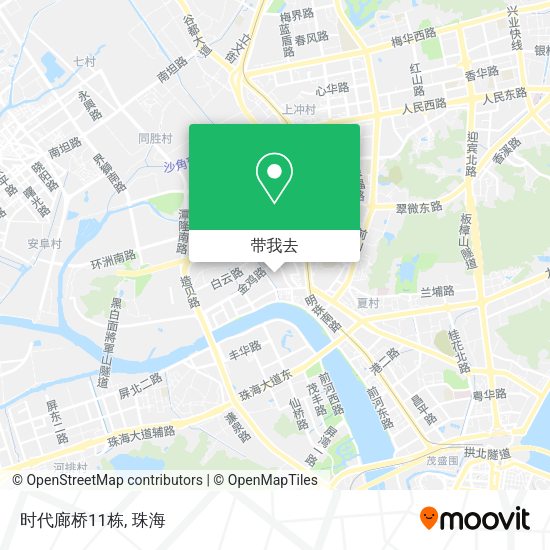 时代廊桥11栋地图