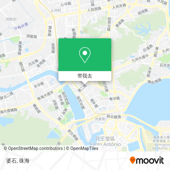 婆石地图