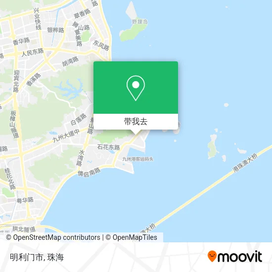 明利门市地图