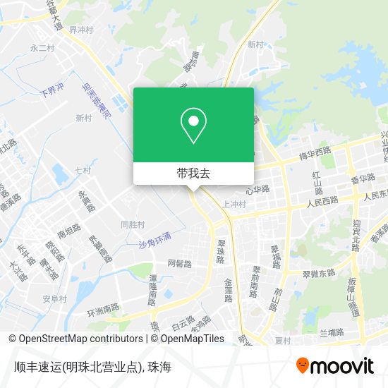 顺丰速运(明珠北营业点)地图