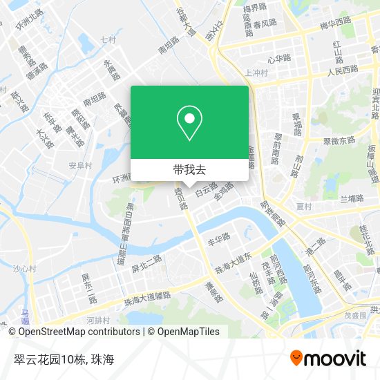 翠云花园10栋地图