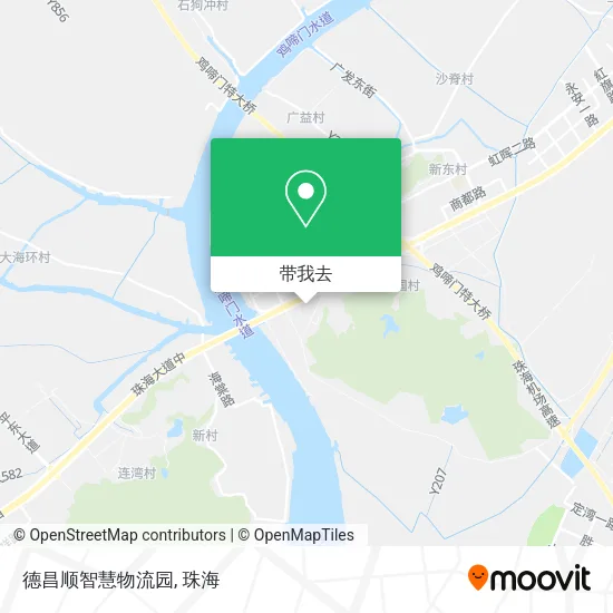 德昌顺智慧物流园地图