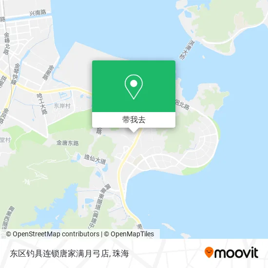 东区钓具连锁唐家满月弓店地图