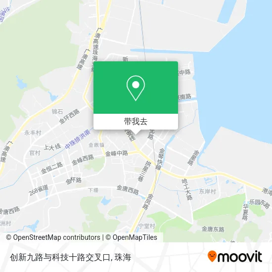 创新九路与科技十路交叉口地图