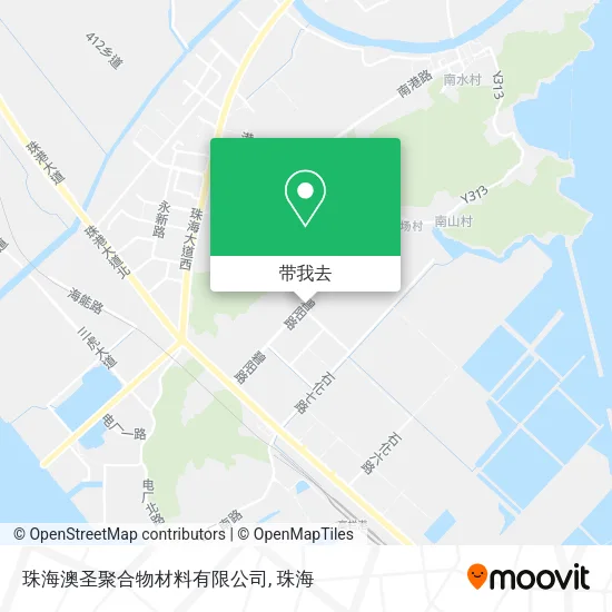 珠海澳圣聚合物材料有限公司地图