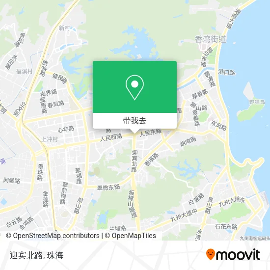 迎宾北路地图
