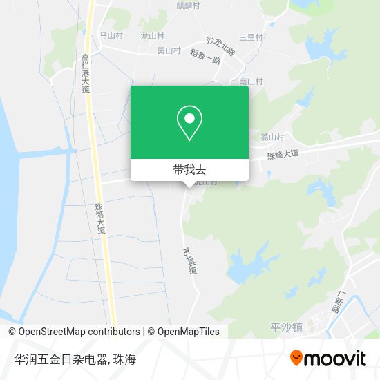 华润五金日杂电器地图