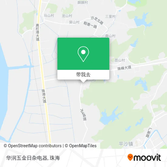 华润五金日杂电器地图