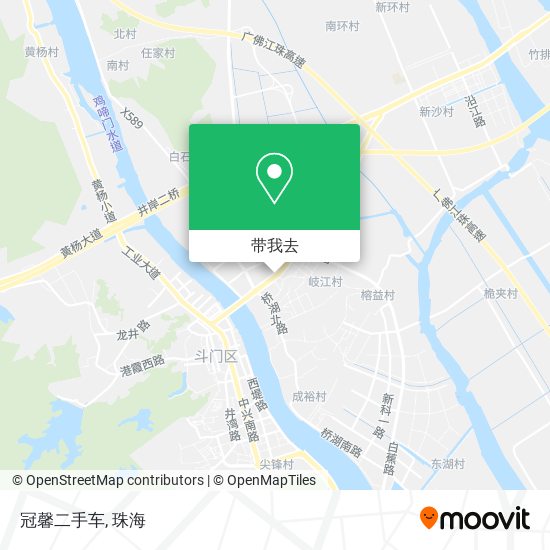 冠馨二手车地图