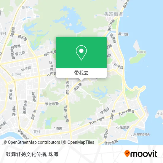 鼓舞轩扬文化传播地图