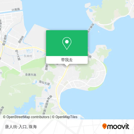 唐人街-入口地图