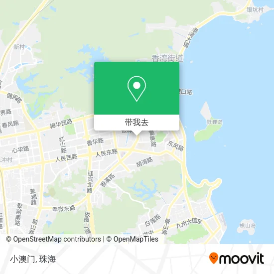 小澳门地图