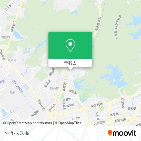 沙县小地图
