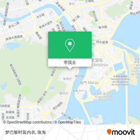 梦巴黎时装内衣地图