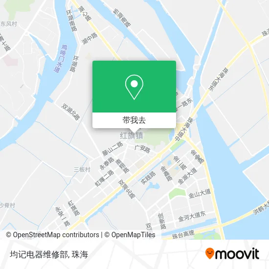 均记电器维修部地图