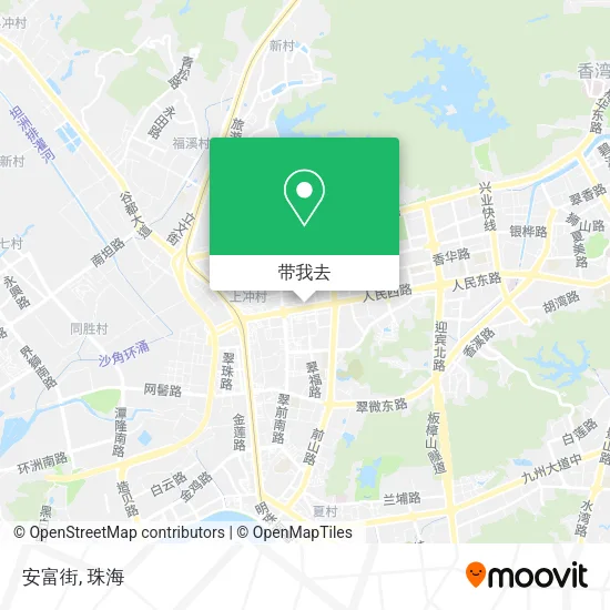 安富街地图