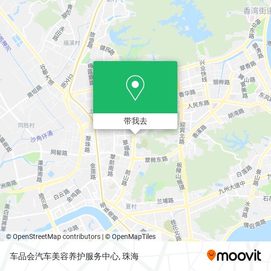 车品会汽车美容养护服务中心地图