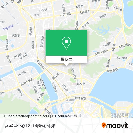 富华里中心12114商铺地图
