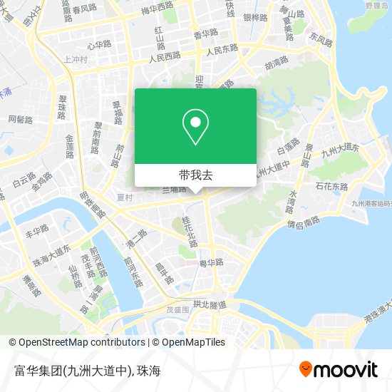 富华集团(九洲大道中)地图