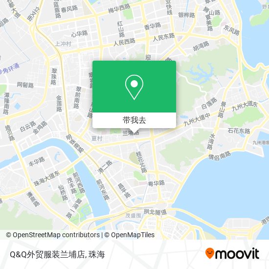 Q&Q外贸服装兰埔店地图