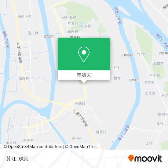 莲江地图