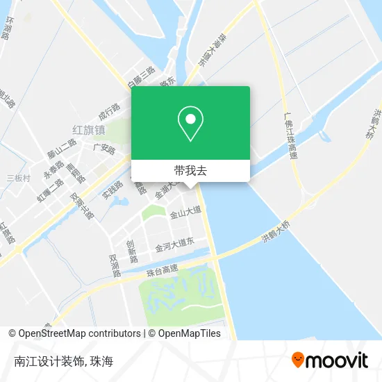南江设计装饰地图
