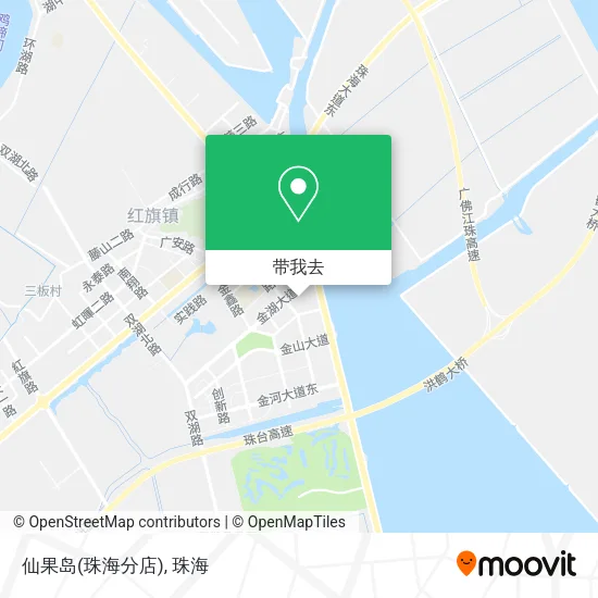 仙果岛(珠海分店)地图
