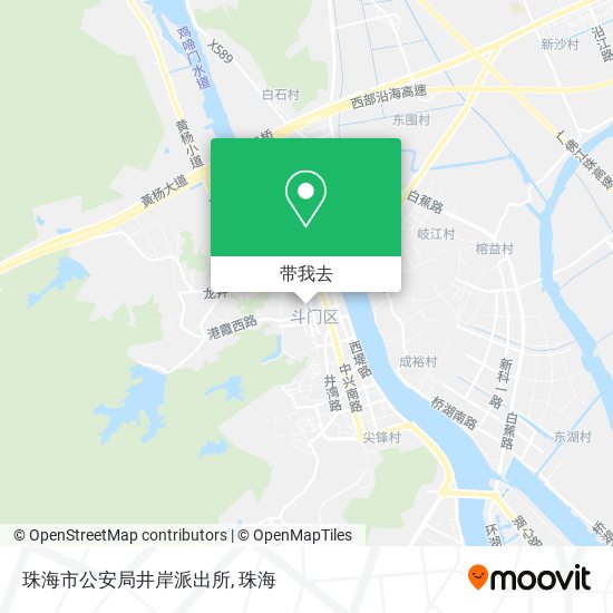 珠海市公安局井岸派出所地图