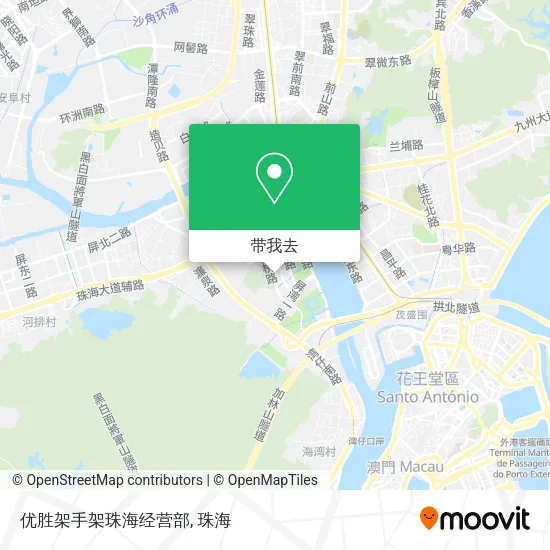 优胜架手架珠海经营部地图